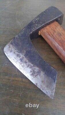 Vintage Woodworking tool Camp Outdoor Axe Made by Japanese craftsmen #161