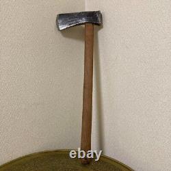 Vintage Woodworking tool Camp Outdoor Axe Made by Japanese craftsmen #18