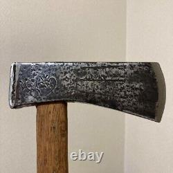 Vintage Woodworking tool Camp Outdoor Axe Made by Japanese craftsmen #18