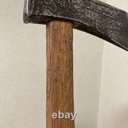 Vintage Woodworking tool Camp Outdoor Axe Made by Japanese craftsmen #18