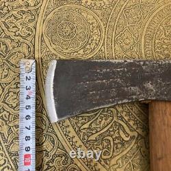 Vintage Woodworking tool Camp Outdoor Axe Made by Japanese craftsmen #18