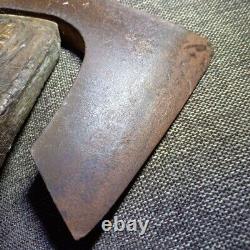 Vintage Woodworking tool Camp Outdoor Axe Made by Japanese craftsmen #74