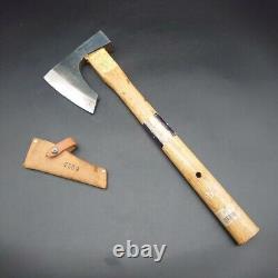 Vintage Woodworking tool Camp Outdoor Axe Made by Japanese craftsmen #93