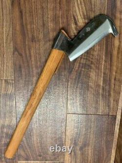 Vintage Woodworking tool Camp Outdoor Hatchet Made by Japanese blacksmith #591
