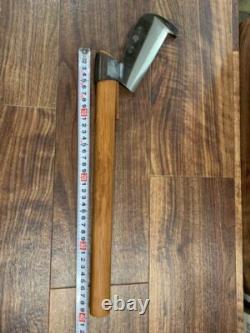 Vintage Woodworking tool Camp Outdoor Hatchet Made by Japanese blacksmith #591