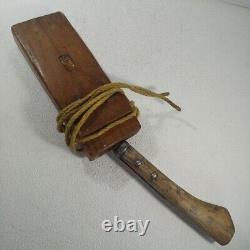 Vintage Woodworking tool Camp Outdoor Hatchet Made by Japanese craftsmen #96