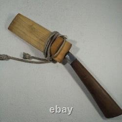 Vintage Woodworking tool Camp Outdoor Hatchet Made by Japanese craftsmen #97