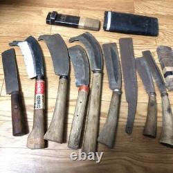 Vintage Woodworking tool Camp Outdoor Hatchet Set Made by Japanese craftsmen #9