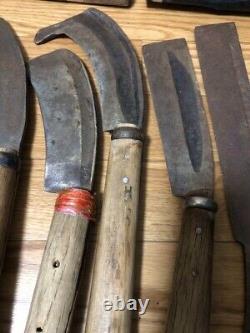 Vintage Woodworking tool Camp Outdoor Hatchet Set Made by Japanese craftsmen #9