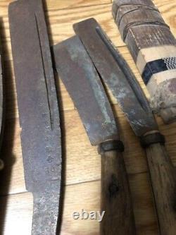 Vintage Woodworking tool Camp Outdoor Hatchet Set Made by Japanese craftsmen #9