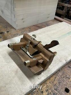 Vintage wooden moulding planes