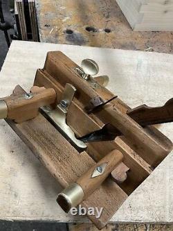 Vintage wooden moulding planes