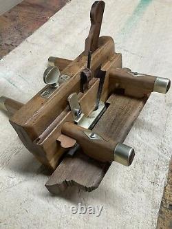 Vintage wooden moulding planes