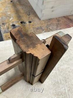 Vintage wooden moulding planes