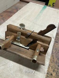 Vintage wooden moulding planes