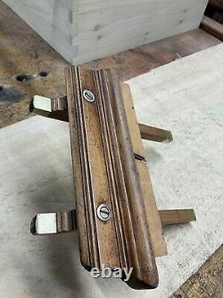 Vintage wooden moulding planes