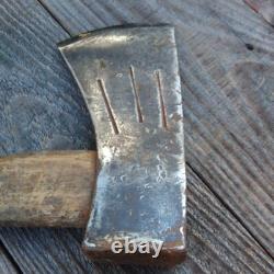 Vintage woodworking tools Axe Camp Outdoor Old hatchet Japanese blacksmith