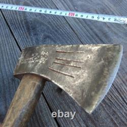 Vintage woodworking tools Axe Camp Outdoor Old hatchet Japanese blacksmith