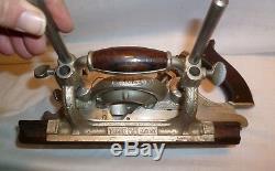 Vtg Antique Stanley Sweetheart Plane No. 55 Woodworking Tool