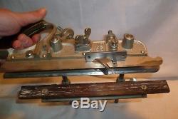 Vtg Antique Stanley Sweetheart Plane No. 55 Woodworking Tool