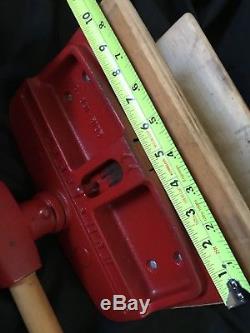 Vtg Craftsman Woodworkers Vise 391-5195 10 Wide Jaw Power-Slide Japan NICE
