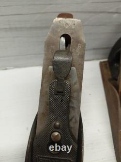 Vtg Lot Of Wood Planes Woodworking Tools Stanley Bailey No. 4 Sargent Dunlap