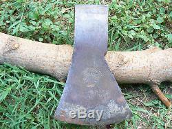 Vtg Rare German Forged David Dominicus Woodworking Carpenter Axe Hatchet Head #1