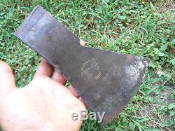 Vtg Rare German Forged David Dominicus Woodworking Carpenter Axe Hatchet Head #1