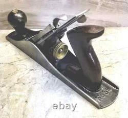 Vtg STANLEY BAILEY No 5-1/4 Smooth Bottom Jr Jack Plane Woodworking Carpentry