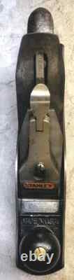 Vtg STANLEY BAILEY No 5-1/4 Smooth Bottom Jr Jack Plane Woodworking Carpentry
