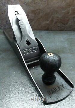 Vtg. Stanley Bailey No. 6 SW Smooth Bottom Fore Plane woodworking tool USA