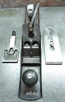 Vtg. Stanley Bailey No. 6 SW Smooth Bottom Fore Plane woodworking tool USA