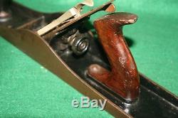 Vtg Stanley Bailey No 7 C Type 17 Jointer IMPERFECT Woodworking Plane Inv#PS55