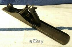 Vtg. Stanley Bailey No. 7 Corrugated Bottom Jointer Plane USA woodworking tool