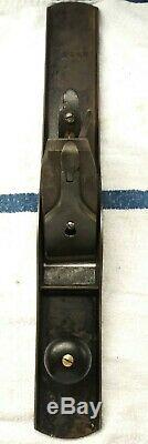 Vtg. Stanley Bailey No. 7 Corrugated Bottom Jointer Plane USA woodworking tool