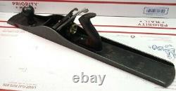 Vtg. Stanley Bailey No. 8 Corrugated Bottom Jointer Plane woodworking tool USA