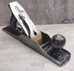 Vtg. Stanley Bedrock No. 605 Corrugated Sole Jack Plane Woodworking Tool SW iron
