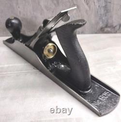 Vtg. Stanley Bedrock No. 605 Corrugated Sole Jack Plane Woodworking Tool SW iron