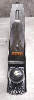 Vtg. Stanley Bedrock No. 605 Corrugated Sole Jack Plane Woodworking Tool SW iron