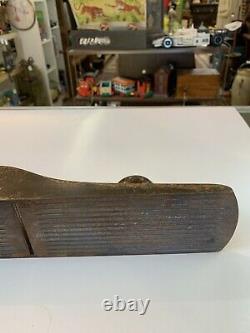 Vtg Stanley No 607 Bedrock Ridge Bottom Plane Woodworking Tool Pat April 95