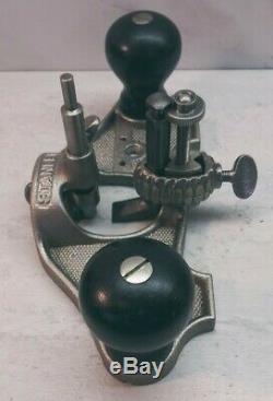 Vtg Stanley No. 71 Router Plane USA woodworking hand tool Type 13