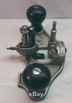 Vtg Stanley No. 71 Router Plane USA woodworking hand tool Type 13