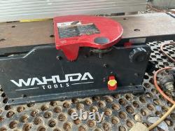 Wahuda Tools Benchtop Woodworking Jointer, Electric, Manual Control