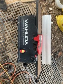 Wahuda Tools Benchtop Woodworking Jointer, Electric, Manual Control