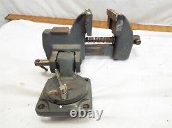 Wilton Model 121079 Tilt Head Flex Grip Swivel Vise Clamp Bench Tool Woodworking