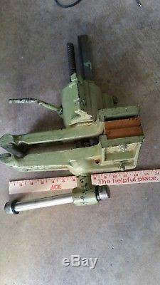 Wilton Pattern Makers Woodworking Swivel Vise with 4 and 7 Jaws Excellent Cond