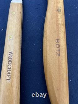 Wood Carving Hand Tools Lot Of (21) With Blades And Extras