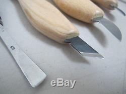 Wood Carving Tools Flexcut, Harmen and Erik Frost USA and Sweden Lot of 10