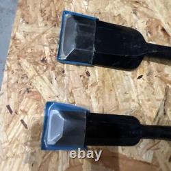 Wood Chisel Set 2 Flat Blades Handled Woodworking Tool Ready to Use