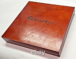 Wood River Nice Set of 8 Vintage Woodworkers Chisels, 1/4' up to 1-1/2 & Box